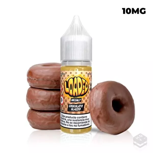 SALES DE NICOTINA CHOCOLATE GLAZED LOADED 10ML 10MG