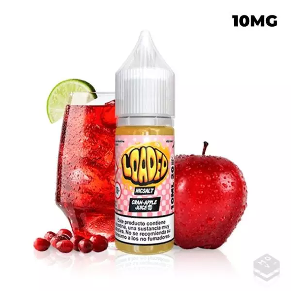 SALES DE NICOTINA CRAN-APPLE JUICE LOADED 10ML 10MG