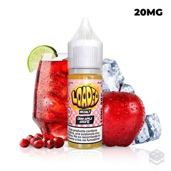 SALES DE NICOTINA CRAN-APPLE JUICE ICED LOADED 10ML 20MG