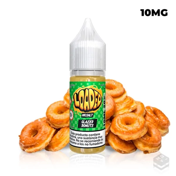 SALES DE NICOTINA GLAZED DONUT LOADED 10ML 10MG