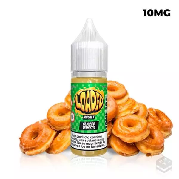 SALES DE NICOTINA GLAZED DONUT LOADED 10ML 10MG