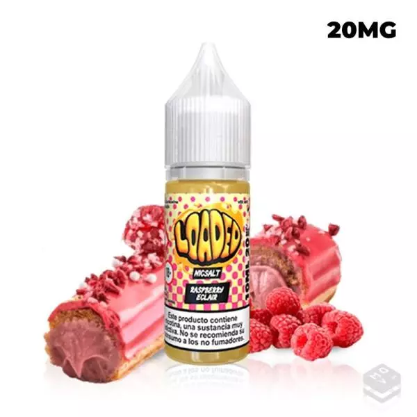 SALES DE NICOTINA RASPBERRY ECLAIR LOADED 10ML 20MG