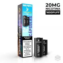 BUBBLEGUM BERRIES VAPEAME 4 IN 1 PRE-FILLED CARTRIDGES