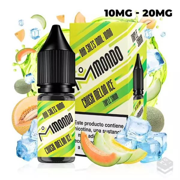 CRUSH MELON ICE MONDO BAR SALT 10ML