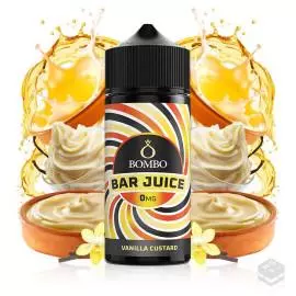 ELIQUID VANILLA CUSTARD BAR JUICE BOMBO 100ML VAPE