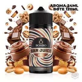 AROMA NUTTY CHOCOLATE BAR JUICE BY BOMBO 24 ML LONGFILL