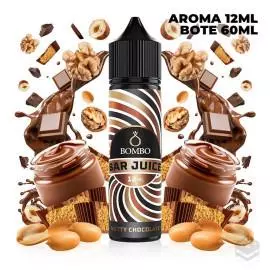 FLAVOUR NUTTY CHOCOLATE BAR JUICE BY BOMBO 12 ML LONGFILL