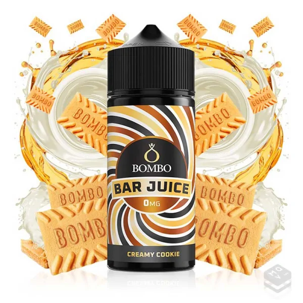 AROMA SHORTFILL CREAMY COOKIE BAR JUICE BOMBO 100ML VAPE