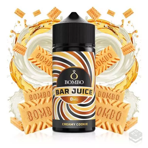 ELIQUID CREAMY COOKIE BAR JUICE BOMBO 100ML