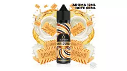 AROMA CREAMY COOKIE BAR JUICE BY BOMBO 12 ML LONGFILL