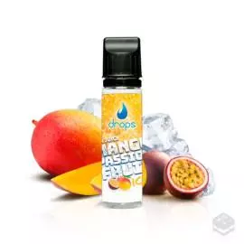 AROMA BAR JUICE MANGO PASSION FRUIT ICE DROPS 30ML LONGFILL