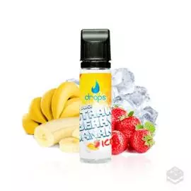 AROMA BAR JUICE STRAWBERRY BANANA ICE DROPS 30ML LONGFILL