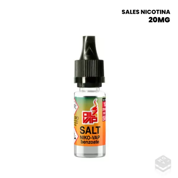 NIKO-VAP SALT BENZONATE 50PG/50VG OIL4VAP 20MG