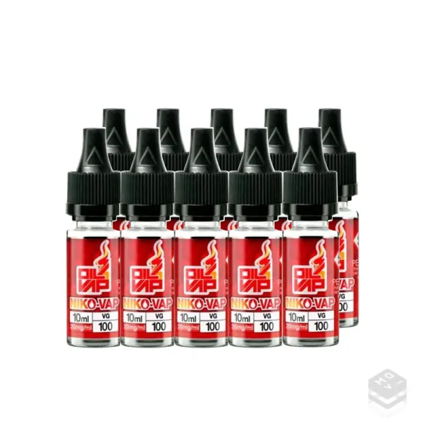 PACK 10 NICOKIT 100%VG 20MG OIL4VAP VAPE