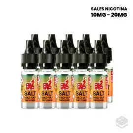 PACK 10 NICOKIT NICOTINE SALTS 50PG/50VG OIL4VAP VAPE