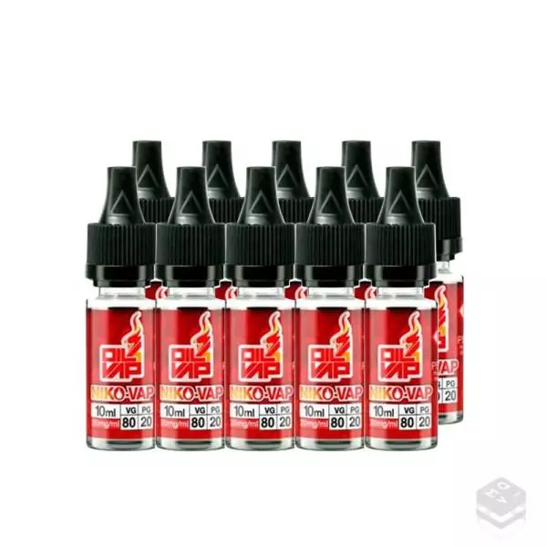 PACK 10 NIKO-VAP 20PG/80VG 20MG OIL4VAP NICOKIT