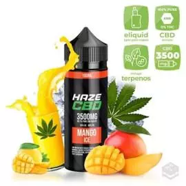 ELIQUID CBD HAZE MANGO ICE 100ML 3500MG VAPE