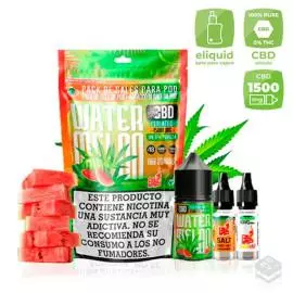 WATERMELON OIL4VAP NICOTINE SALT CBD PACK 30ML