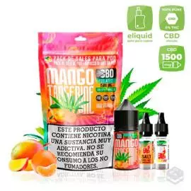 SALES DE NICOTINA CBD MANGO MANDARINA OIL4VAP PACK 30ML