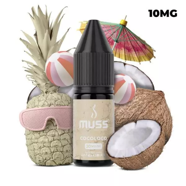 SALES DE NICOTINA COCOLOCO MUSS 10ML 10MG