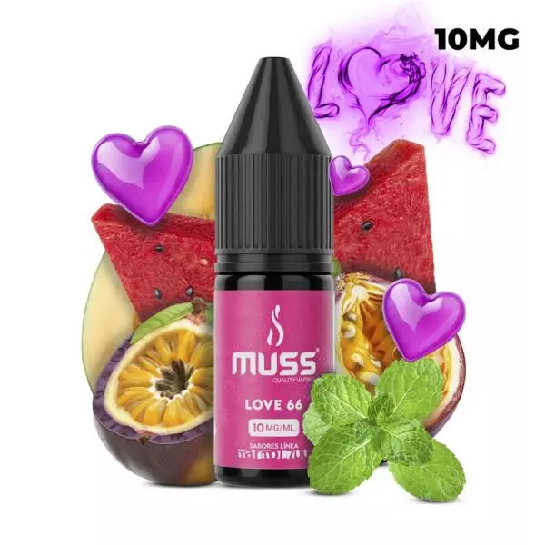 SALES DE NICOTINA LOVE 66 MUSS 10ML 10MG