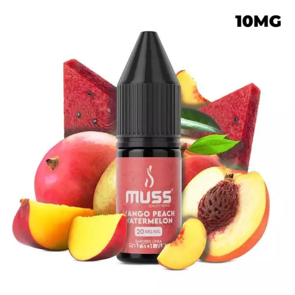 SALES DE NICOTINA MANGO PEACH WATERMELON MUSS 10ML 10MG