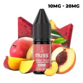 NICOTINE SALTS MANGO PEACH WATERMELON MUSS 10ML