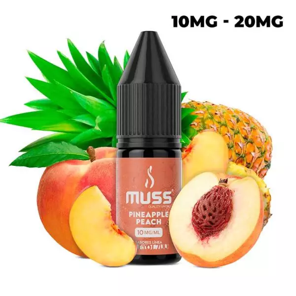 SALES DE NICOTINA PINEAPPLE PEACH MUSS 10ML