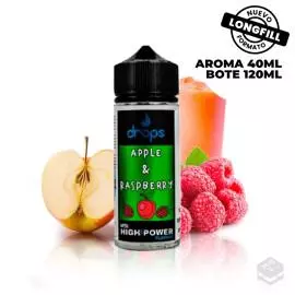 FLAVOUR APPLE RASPBERRY DROPS 40ML LONGFILL VAPE