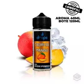 AROMA TROPICAL MANGO DROPS 40ML LONGFILL