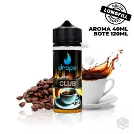 AROMA GENESIS COFFEE CLUB DROPS 40ML LONGFILL