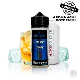 AROMA ENERGY DRINK DROPS 40ML LONGFILL