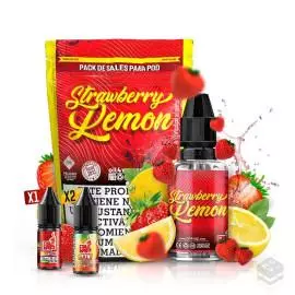 STRAWBERRY LEMON PACK OIL4VAP SALTS 23ML VAPE