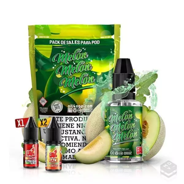 MELON MELON MELON PACK OIL4VAP SALTS 23ML