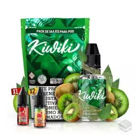 KIWIKI PACK OIL4VAP SALTS 23ML VAPE