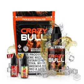 CRAZY BULL PACK OIL4VAP SALTS 23ML VAPE