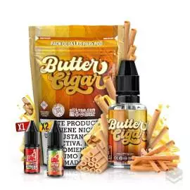 BUTTER CIGAR PACK OIL4VAP SALTS 23ML VAPE