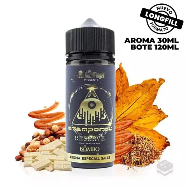 AROMA ATEMPORAL RESERVE THE MIND FLAYER & BOMBO 30ML LONGFILL