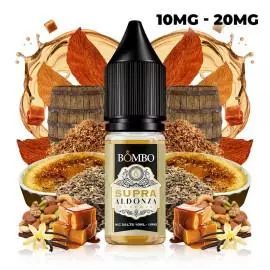 SUPRA ALDONZA RESERVE PLATINUM TOBACCOS BY BOMBO NIC SALTS 10ML VAPE