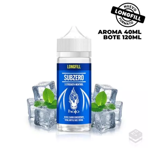 AROMA SUBZERO HALO BLUE 40ML LONGFILL