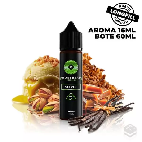 AROMA VELVET MONTREAL ORIGINAL 16ML LONGFILL