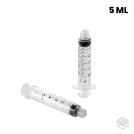 Jeringa sin aguja 5 ml