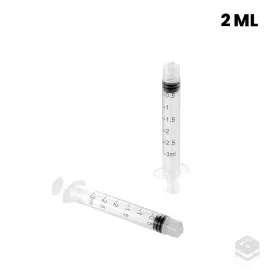 Jeringa sin aguja 2 ml
