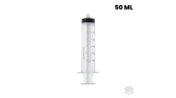 Jeringa 3 piezas sin aguja 50 ml