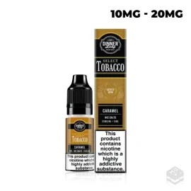 NICOTINE SALTS DINNER LADY CARAMEL SELECT TOBACCO 10ML VAPE