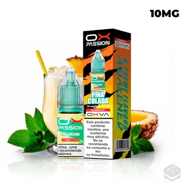 SALES DE NICOTINA PIÑA COLADA OXVA OX PASSION 10ML