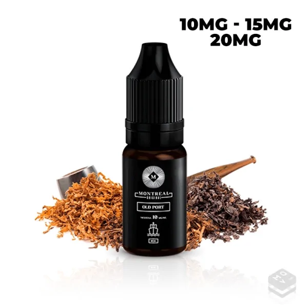 SALES DE NICOTINA OLD PORT MONTREAL ORIGINAL 10ML