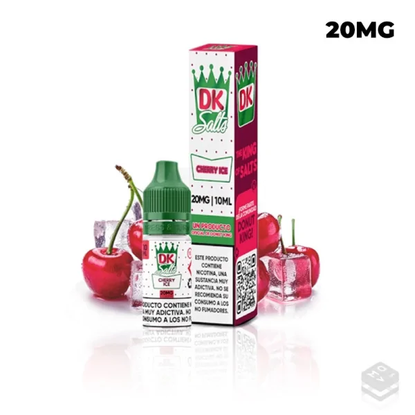 SALES DE NICOTINA CHERRY ICE DONUT KING 10ML