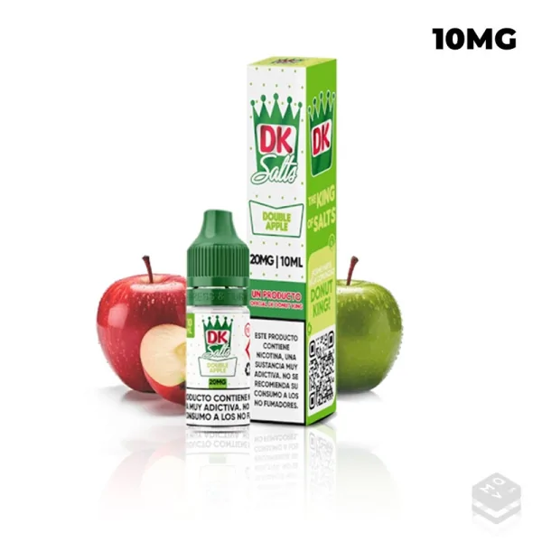 SALES DE NICOTINA DOUBLE APPLE DONUT KING 10ML