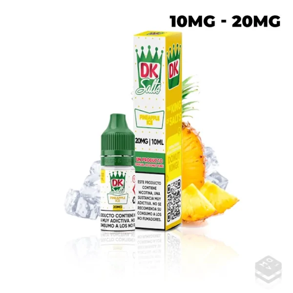 SALES DE NICOTINA PINEAPPLE ICE DONUT KING 10ML